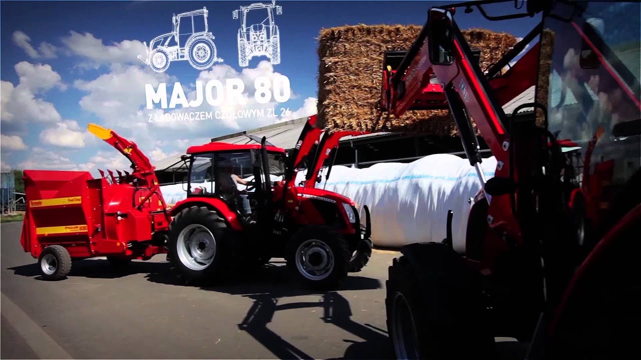 ZETOR SYSTEM - Major i Proxima z ładowaczem czołowym