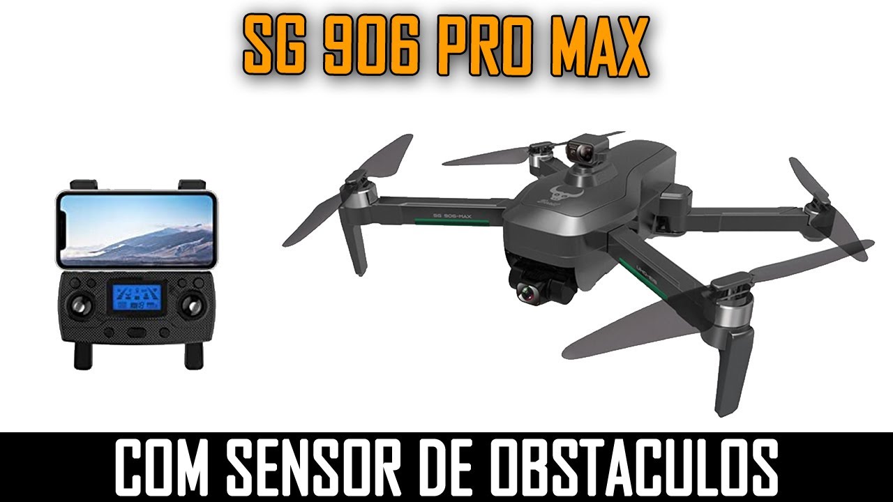 DRONE ZLL SG906 PRO 3 MAX COM SENSOR DE COLISÂO, PRIMEIRAS IMPRESSÕES É PRIMEIRO VOO. BOM É BARATO!!