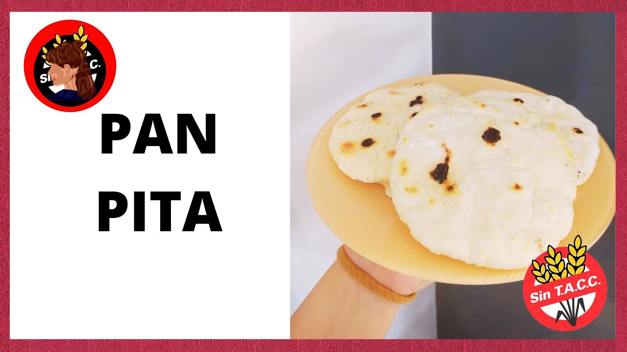 🔰 PAN PITA SIN TACC 🔰 PAN ÁRABE | SIN LACTOSA | SIN HUEVO | LIBRE DE GLUTEN