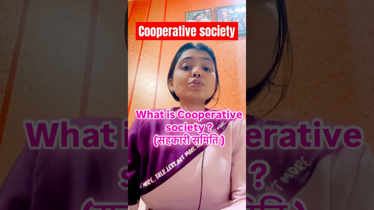 Day 24 - Cooperative Society #businessstudies #commerce #class11 #chapter2