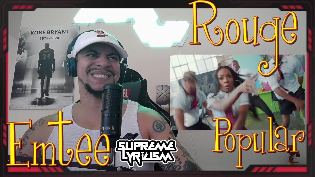 SHE IS FIRE!!!! Rouge ft Emtee - Popular REACTION