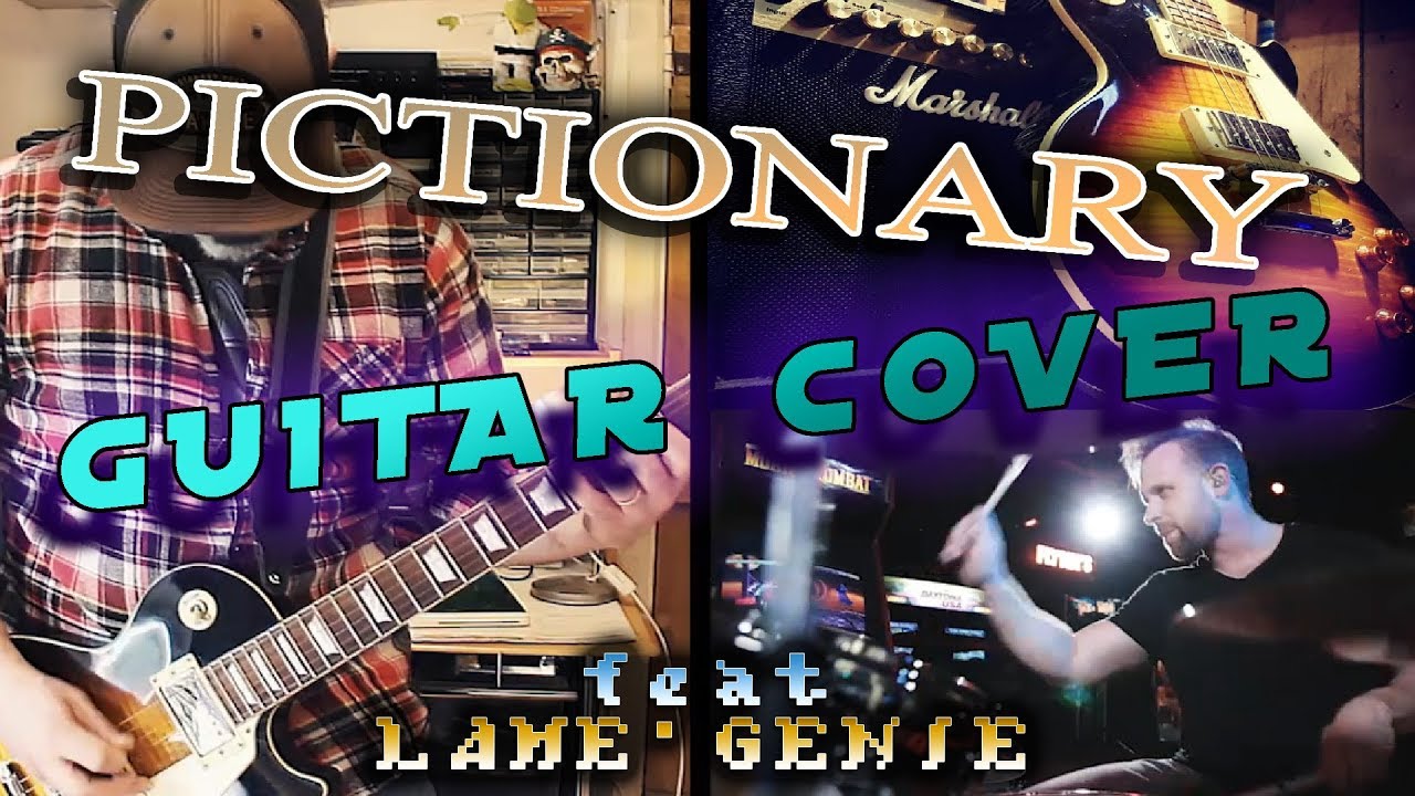 Tim Follin - Pictionary (NES) - Guitar cover by @banjoguyollie (feat. Lame Genie)