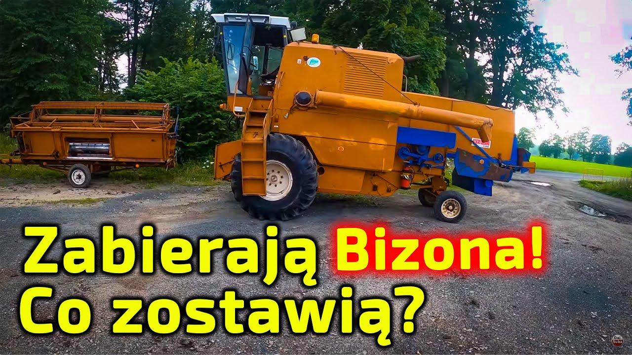 Ten Bizon od nowości pracował u 1 właściciela! 👉teraz zastąpi go rostselmash nova 330 od Korbanek