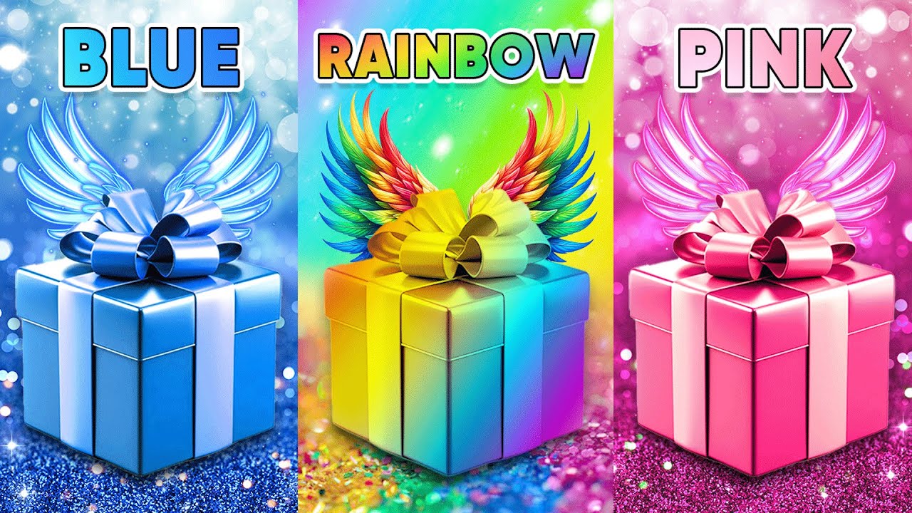 Выбери свой подарок...! Голубой, радужный или розовый 💗🖤⭐️ Насколько тебе повезло? 😱 Quiz Forest