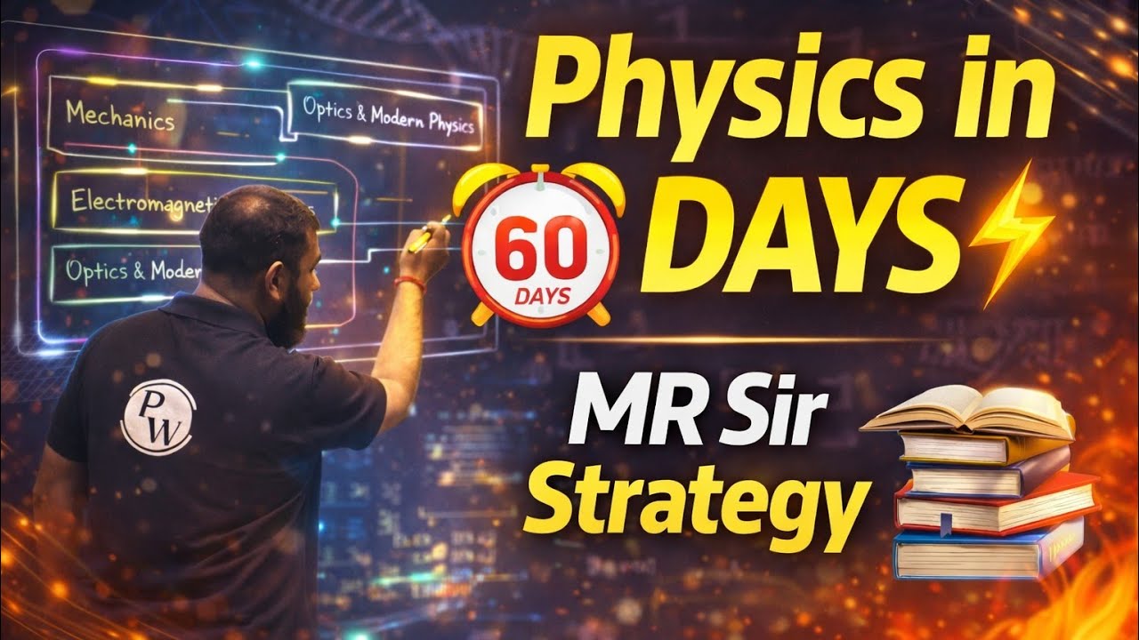 Can You Finish Physics in 60 Days? MR Sir Strategy Explained 👀💯 #neet #mrsirphysicswallah 