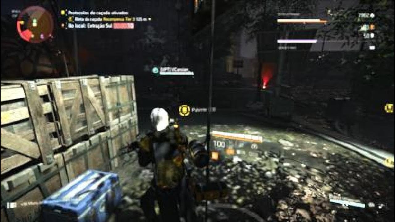 2 Agentes The division 2 Matando Bactéria