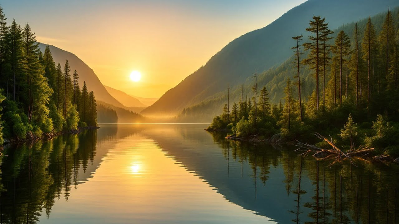 Calm Your Mind and Harmony With Nature — Piano and Harp Soundscapes