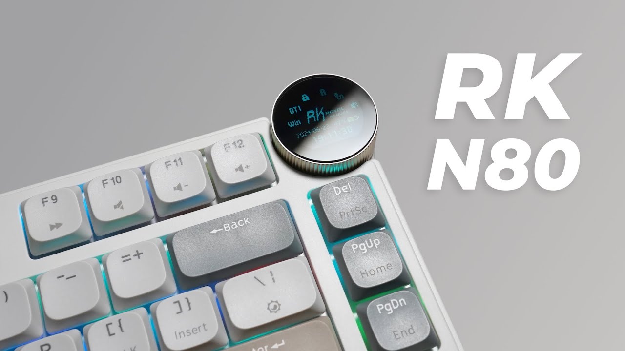 RK N80 Low Profile Keyboard Review | RK Red Switch