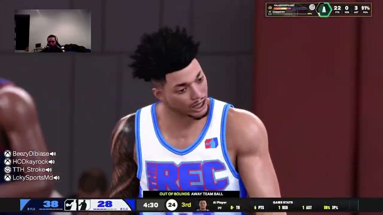 Quick game with squad members goin in overtime