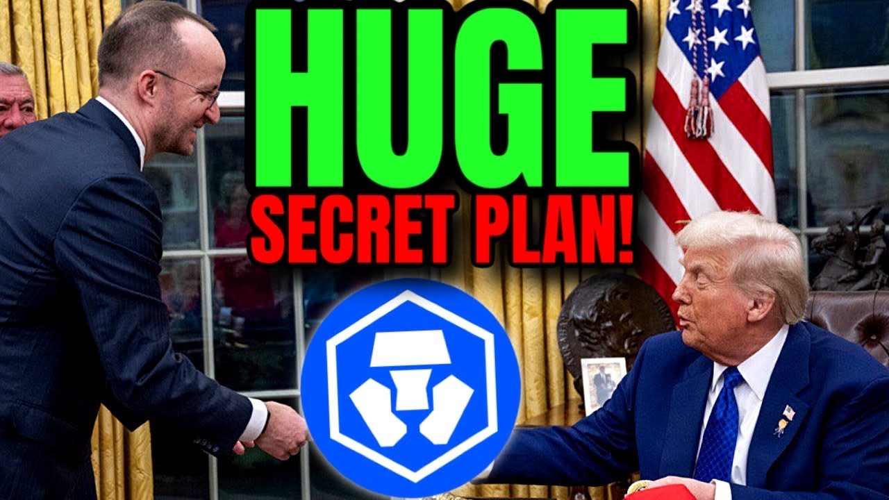 CRYPTO.COM CRO COIN THE SECRET REASON WHY TRUMP PARTNERED WITH CRONOS!