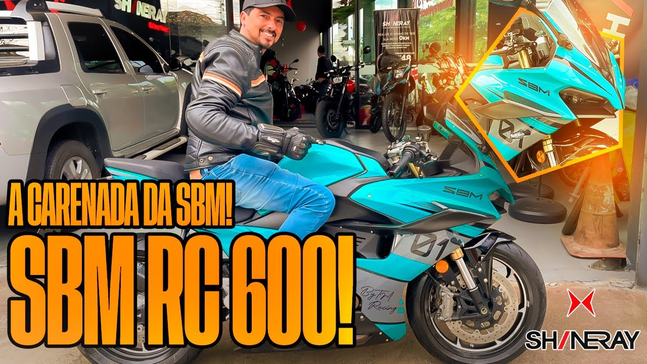 SBM RC 600! A MOTO CARENADA QUE VEM PARA PASSAR POR CIMA DAS CONCORRENTES? - MAIS MOTO PODCAST