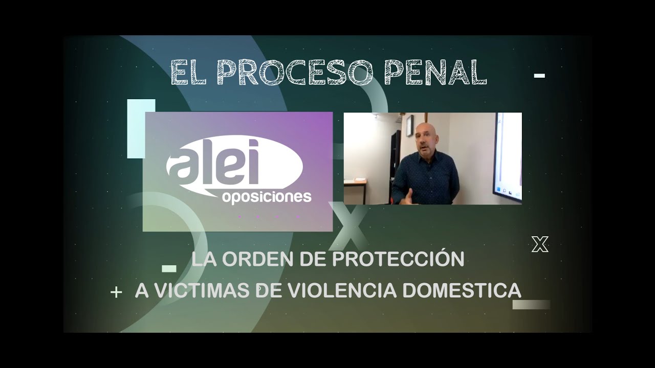 La orden de protección a víctimas de violencia doméstica.