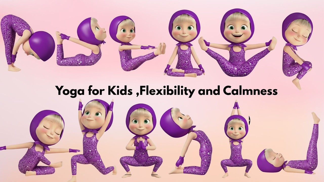 Lying Down Yoga for Kids | Flexibility and Calmness Routine | Gentle Floor Stretch