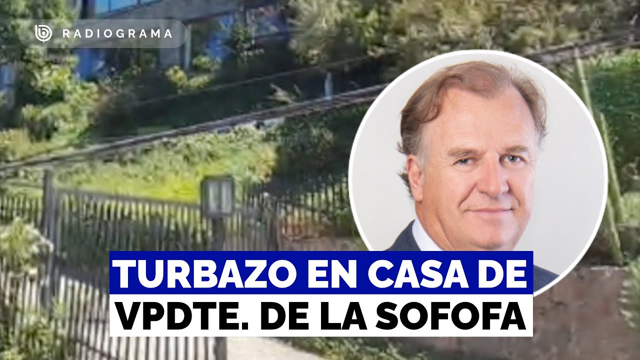 Indagan turbazo en casa del vicepresidente de la Sofofa: ladrones huyeron con dos Mercedes Benz