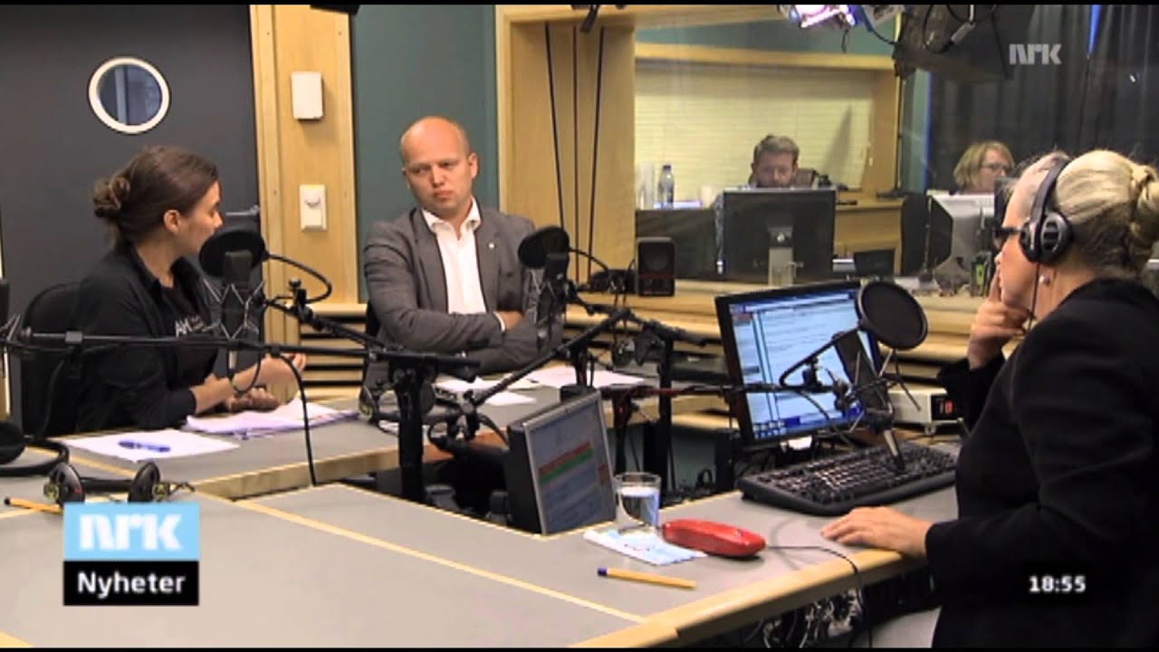 Siri Martinsen og landbruksminister Vedum i pelsdebatt