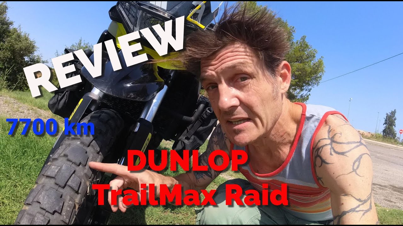 DUNLOP TrailMax Raid - REVIEW (7700 km)