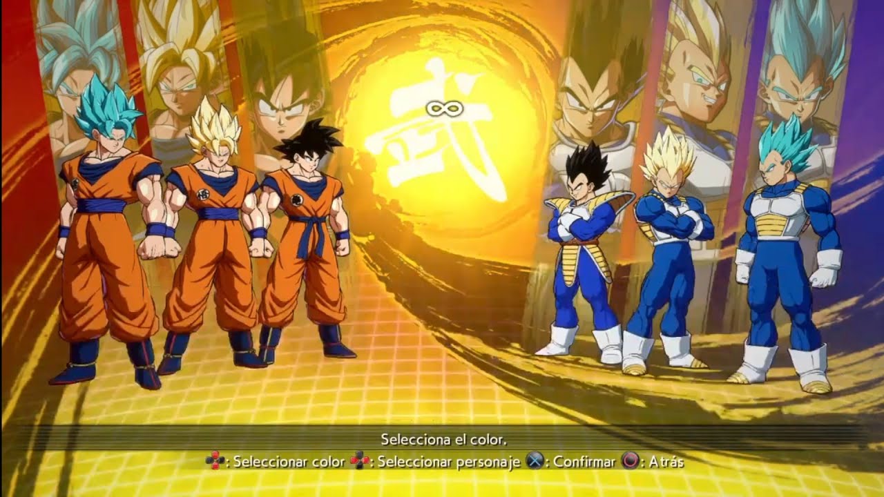 🧡 Goku vs Vegeta 💙 | DRAGON BALL FighterZ