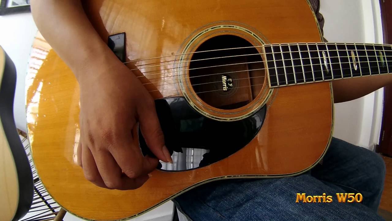 GTGuitarshop guitar review - Morris W50 Vs Ayers DSRL