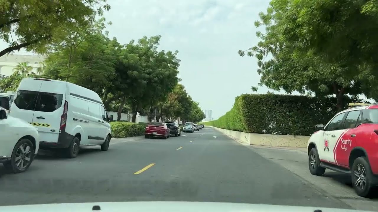 Al Quoz to Emirates Hills | DUBAI 4K drive
