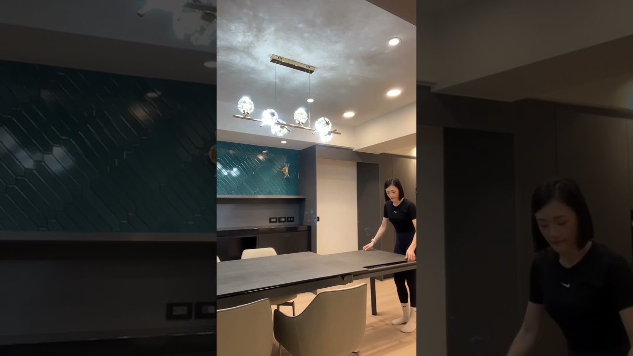 質感延伸餐桌 明久家具給您舒適質感的居家生活  #homedecor  #homedecor #推薦 #熱門 #interiordesign #furniture #diningtable #餐桌