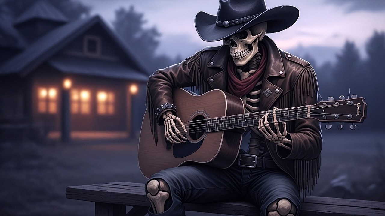 Dark Country Outlaw Desert Nights: Lonely Roads, Whiskey Dreams & Rebel Echoes