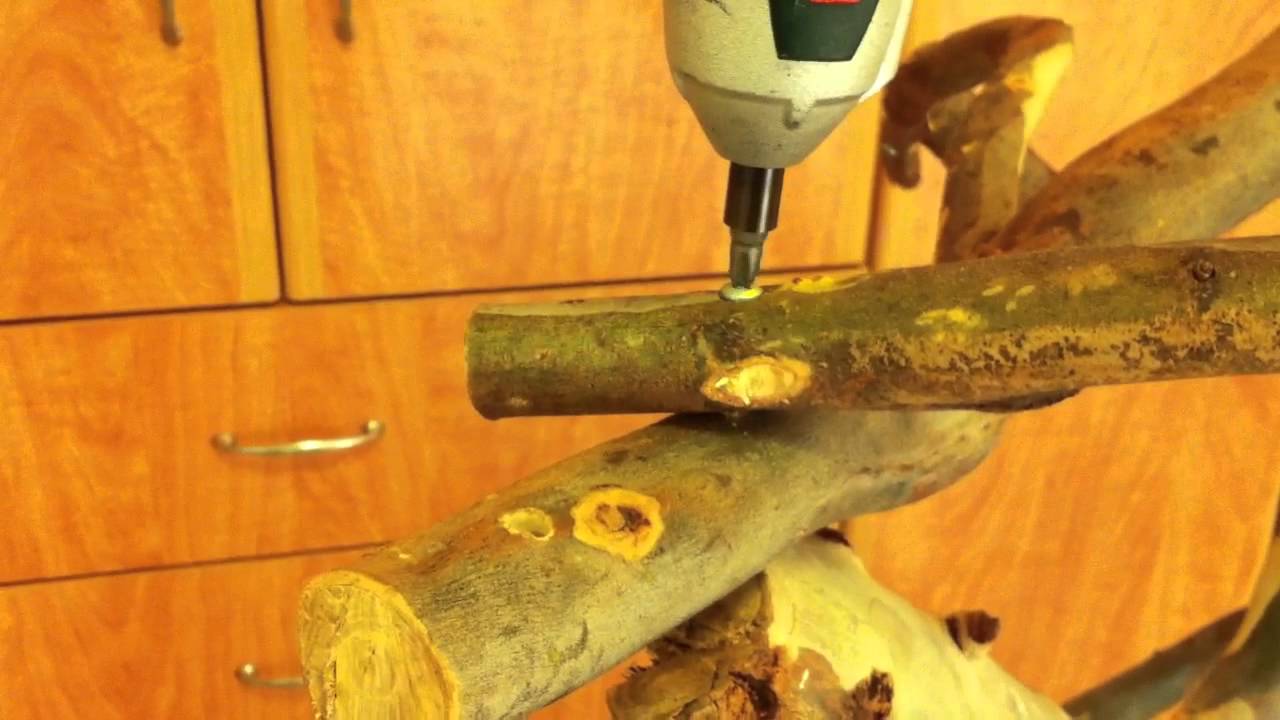 how to build a parrot stand