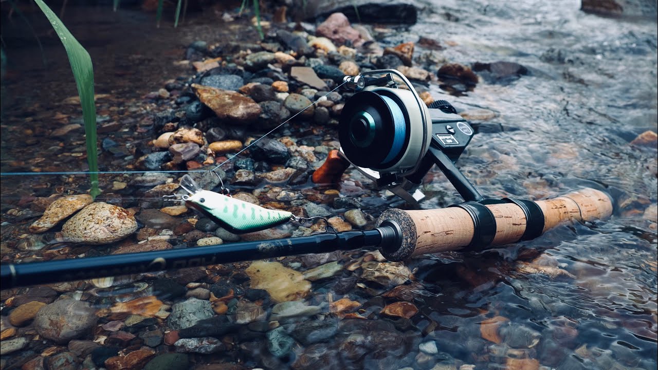 【渓流ルアー】オールド（風）タックルで里川を歩く #アブクラシックス #カーディナル33 #troutfishing2024