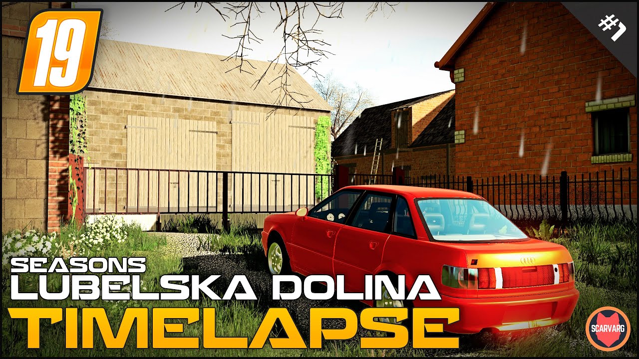 STARTING WITH 0€ AND SMALL FARM ⭐ FS19 Lubelska Dolina Seasons Timelapse