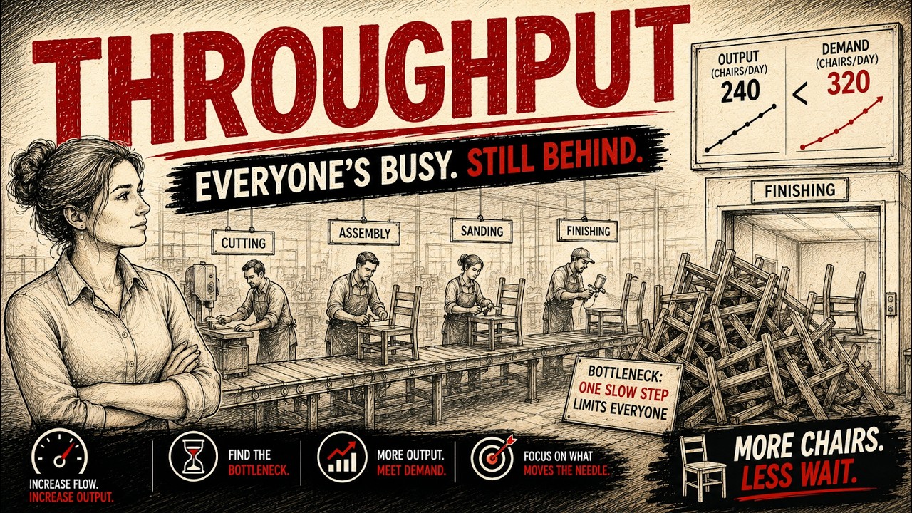 What Is Throughput? | The Metric That Exposes Bottlenecks | EVERYONE'S BUSY. STILL BEHIND.
