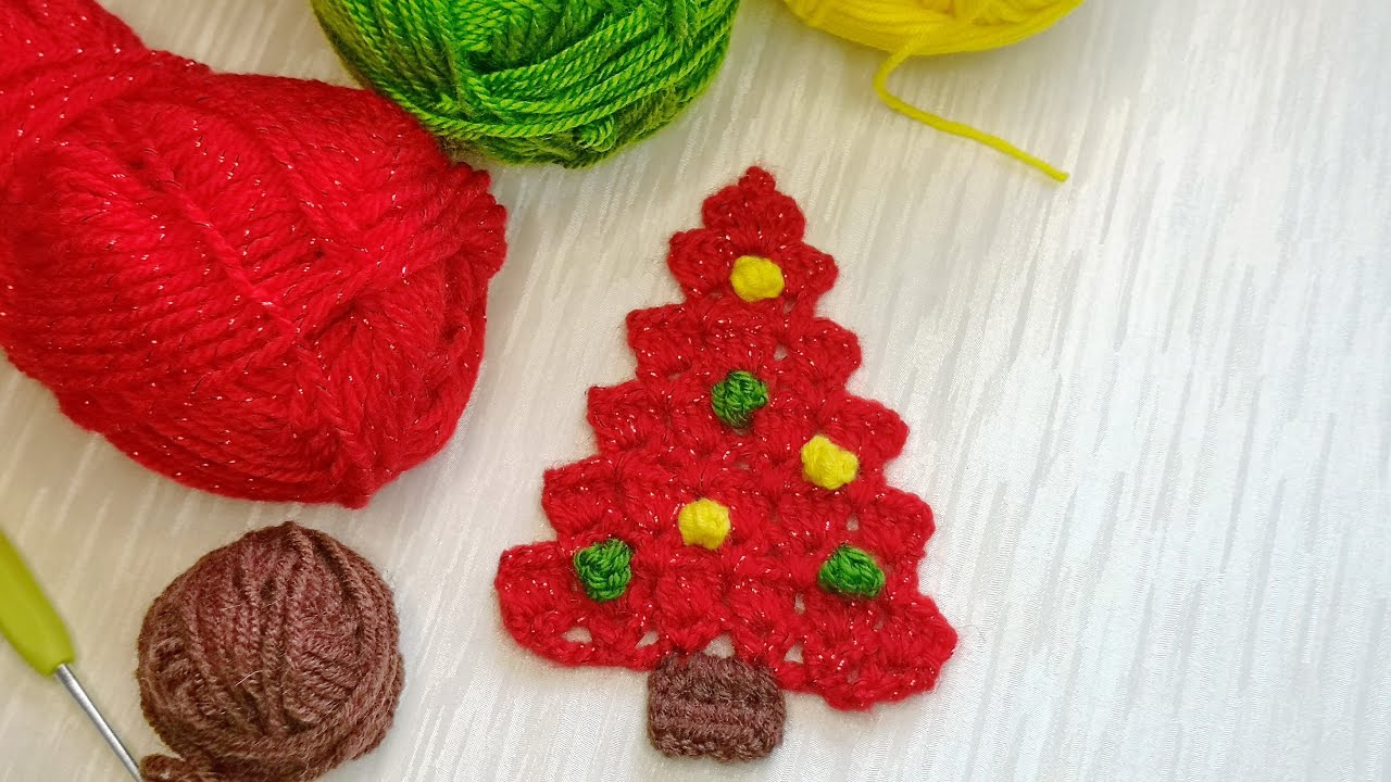 Crochet Christmas Tree for Left Handed People