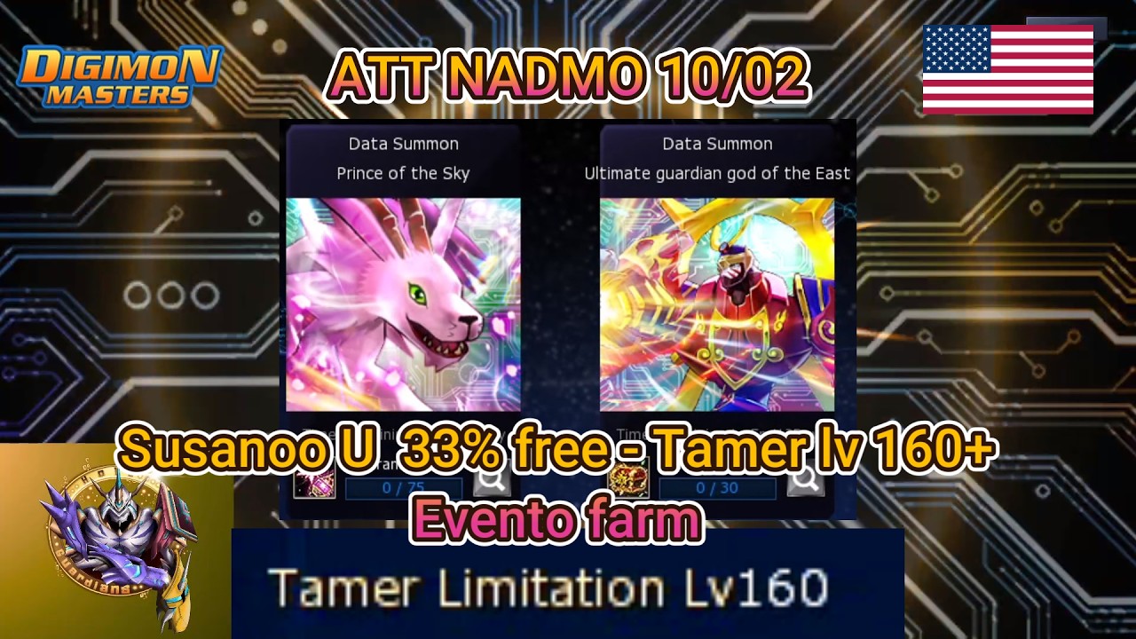 Atualização NADMO 11/02/2026 - Digimon Masters Online