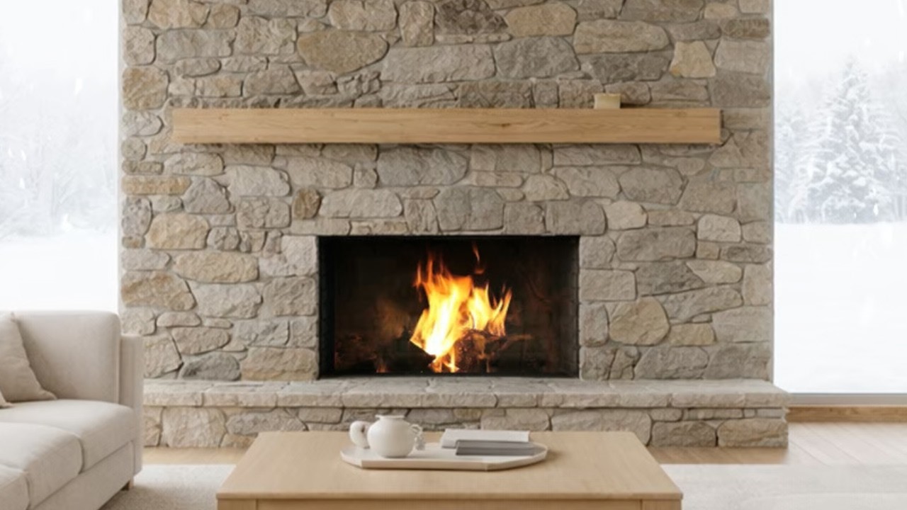 Soft Winter Dusk | Snowfall Outside, Quiet Inside ASMR