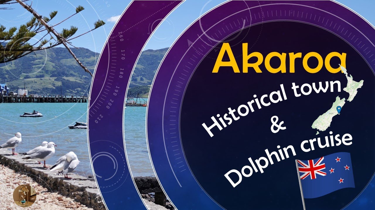 Akaroa Dolphin Cruise and Historical Town (New Zealand)