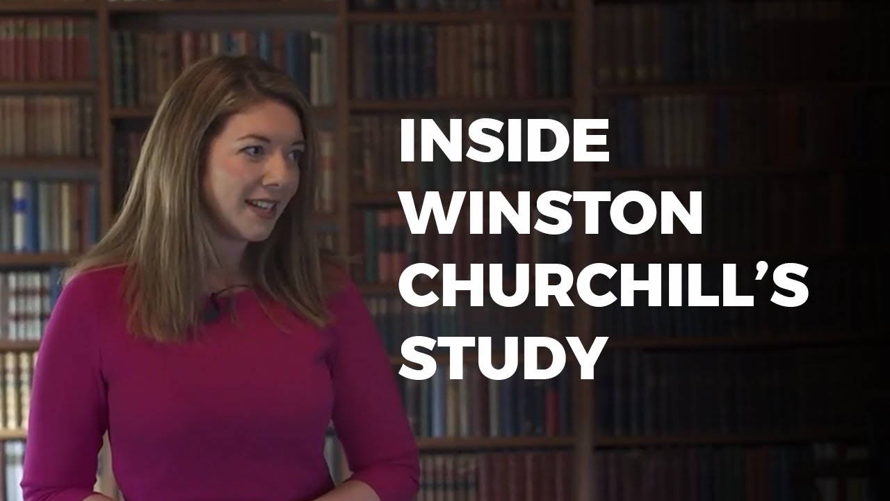 Inside Sir Winston Churchill's Study at Chartwell