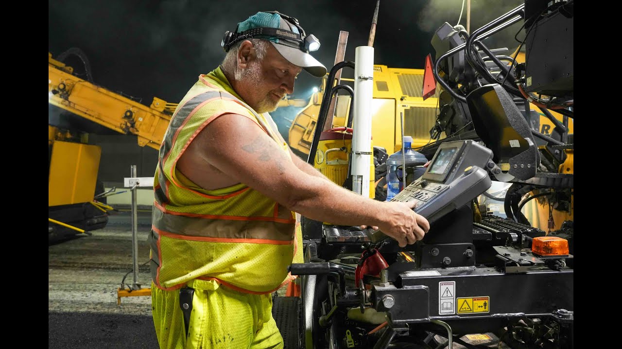 Midnight Magic: Rock Roads paves 3 lanes at once in first-ever operation for company