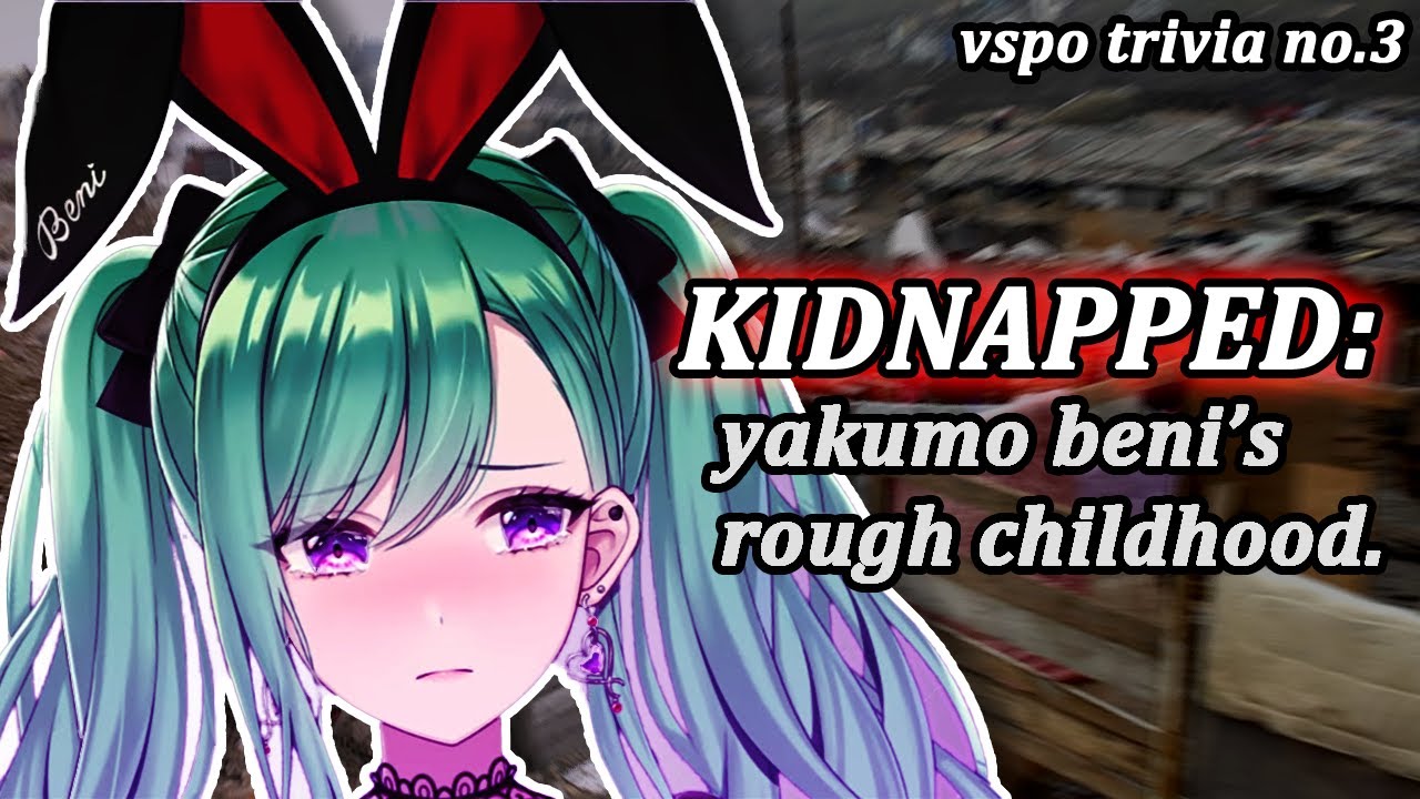 Yakumo Beni was kidnapped and set her house on fire. [Yakumo Beni/VSpo/VSpo trivia no. 3] ENG SUB