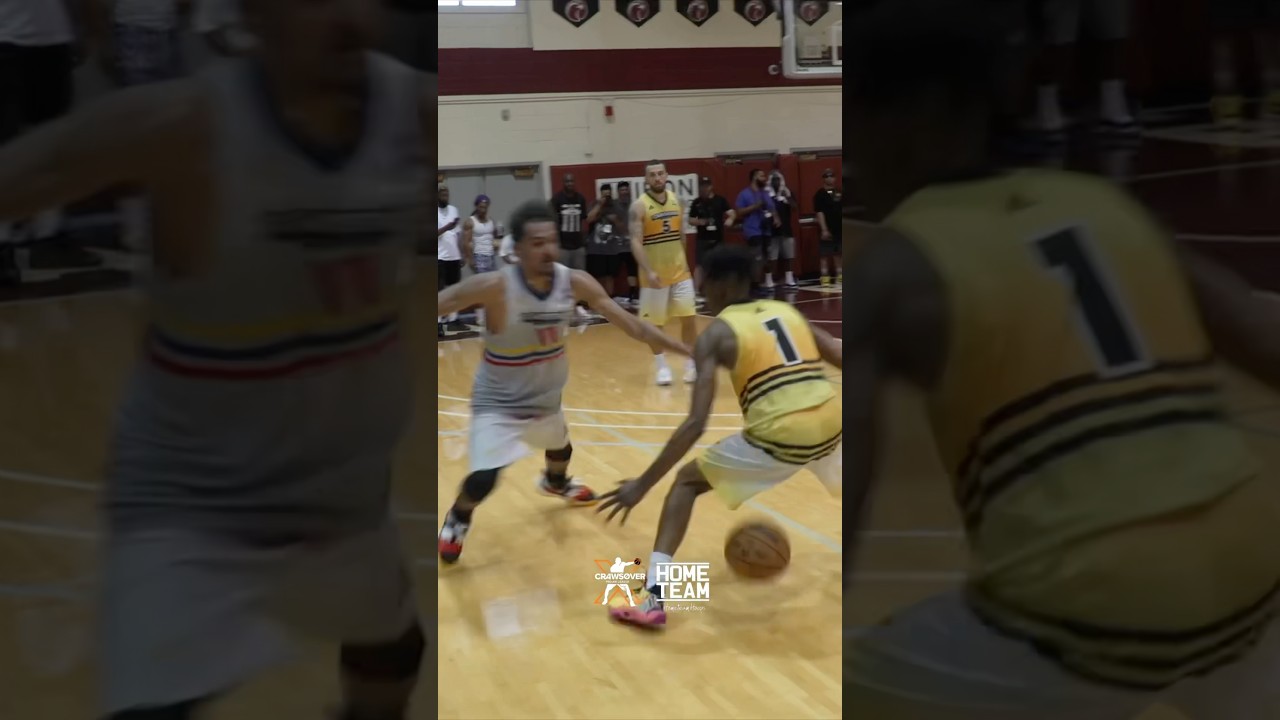 Trae Young shuts it down with Dejounte Murray and John Collins at the CrawsOver Pro Am