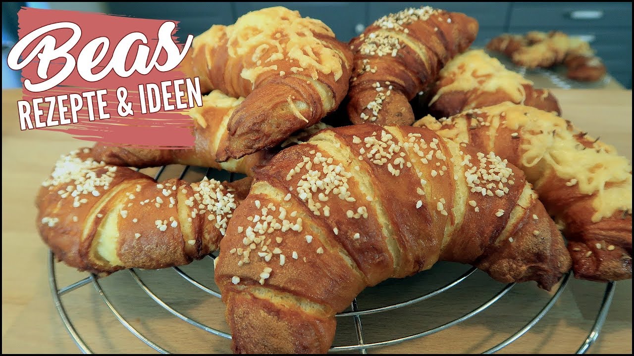 Laugencroissant Rezept | Herzhaftes Laugen Gebäck - Laugen-Buttercroissants backen
