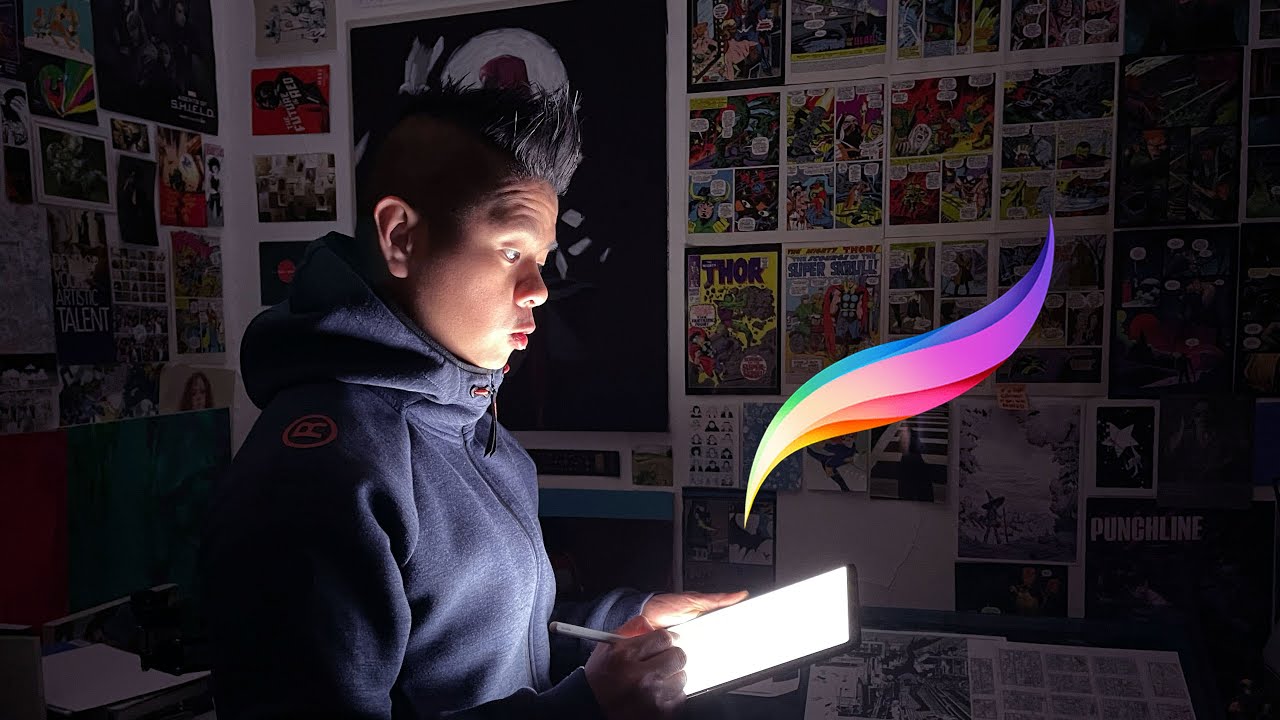 Procreate + iPad Pro вышел на новый уровень!