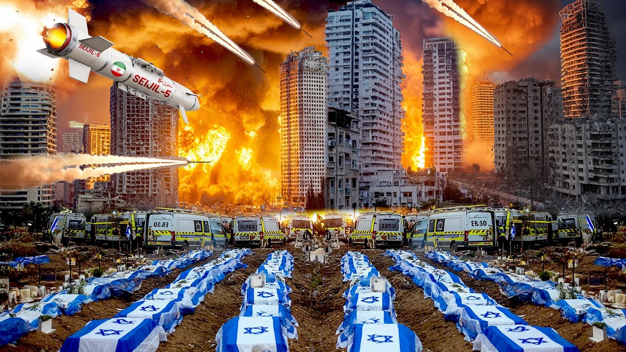 5000 AGEN MOSSAD TEWAS? Iran Terus Luncurkan Serangan Mematikan Ke Israel dengan Rudal Sejjil