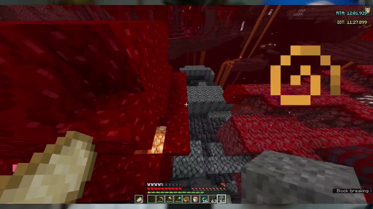 Minecraft 1.16.1 in 27:18.357