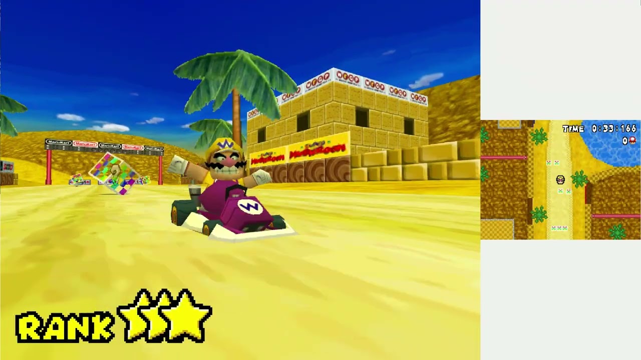 Mario Kart DS (HD) All Missions - Level 2