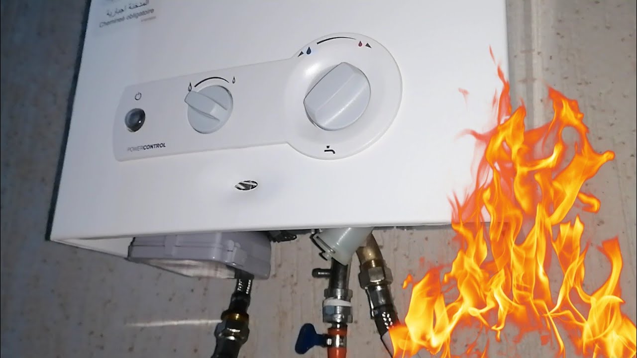 طريقة تشغيل السخان الغازي الاوطوماتيكي بسهولة