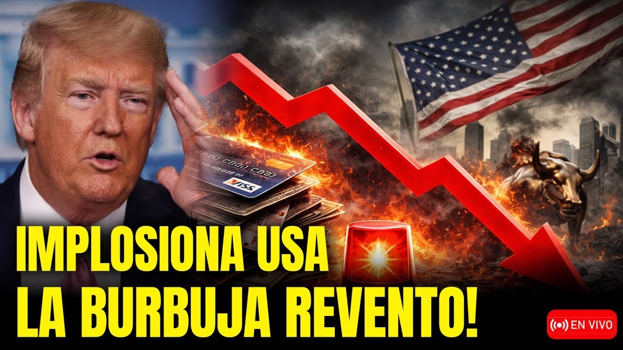 🚨SE DISPARA LA DEUDA EN USA! LA ECONOMÍA DE CONSUMO COLAPSÓ Y NADIE LO PUEDE OCULTAR