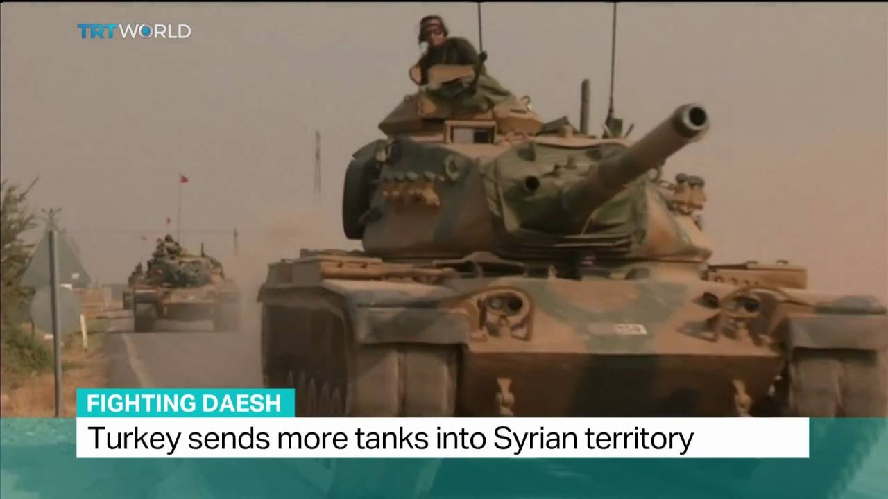 Fighting Daesh: Turkey-backed Syrian rebels take Jarablus town, Jon Brain reports