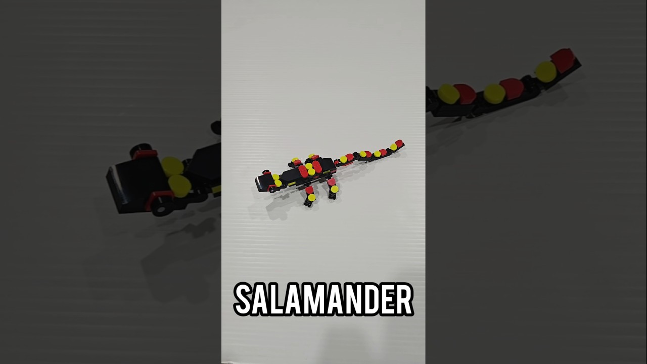 I Made An Adorable Alternate Build For This Lego Creator Set #lego #custom #build #salamander