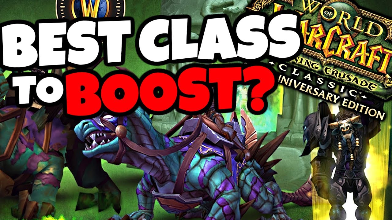 Which Class Should You Spend The Level 50 BOOST on in TBC Anniversary?