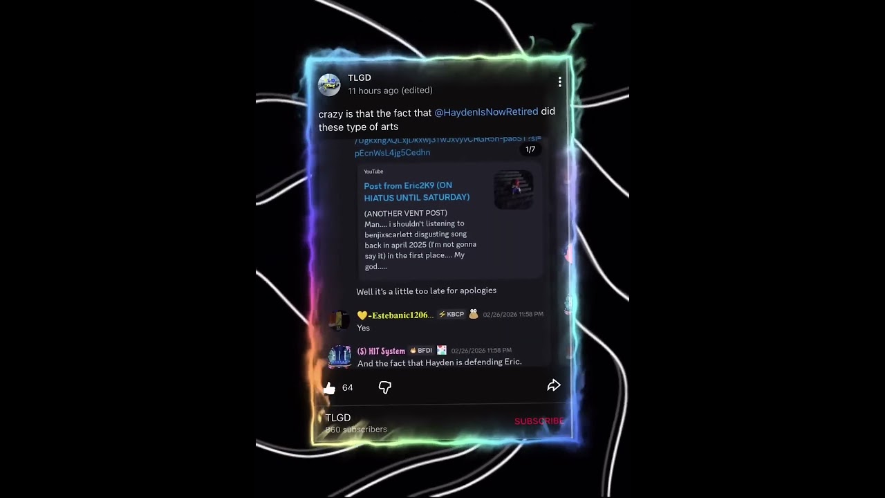 Hayden2K11 is a new betrayer in the community&hellip; #disclaimer #criticism (REUPLOAD)