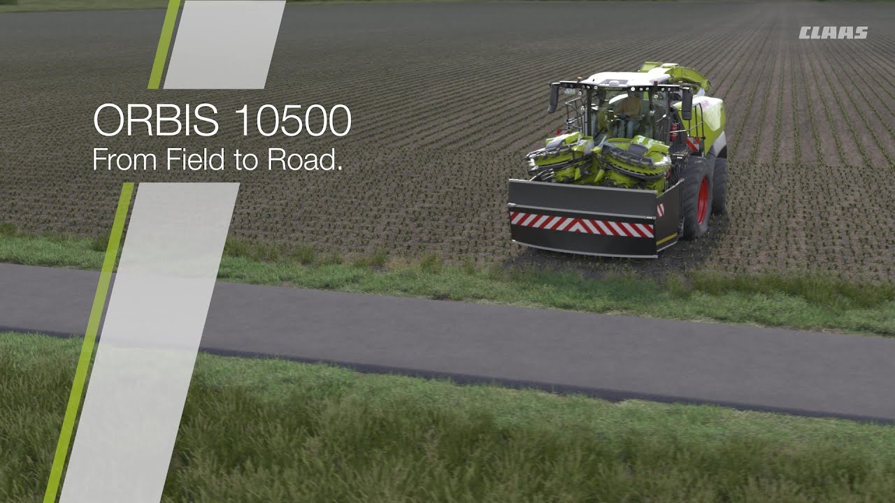 CLAAS | ORBIS 10500 From Field to Road.