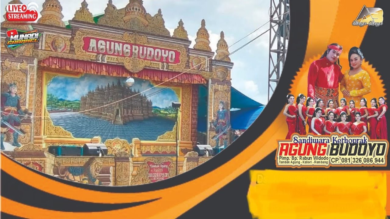 ✅ LIVE STREAMING KETOPRAK AGUNG BUDOYO PRIMIER CERITA  : SUNDORO SUNDARI